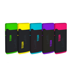 Зажигалка Luxlite XHD 207 Black Rubber/5 Col. Cap SP (25) (уп.50шт)